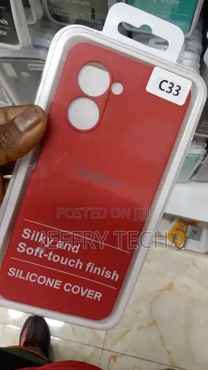Realme C33 Case 6.5 Inch Original Liquid Silicone Rubber Sh