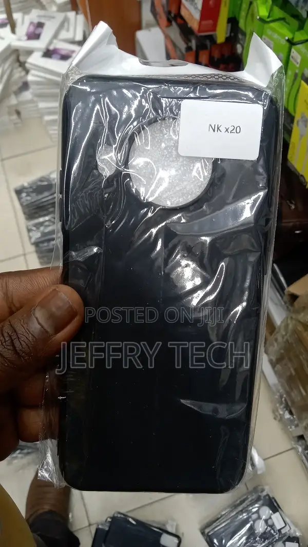 Nokia X20 Case, Soft Silicone Cover, Shockproof and Durable