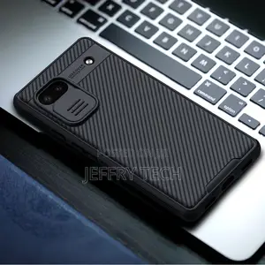 Google Pixel 6A Camshield Phone Case,NILLKIN Camera Protect
