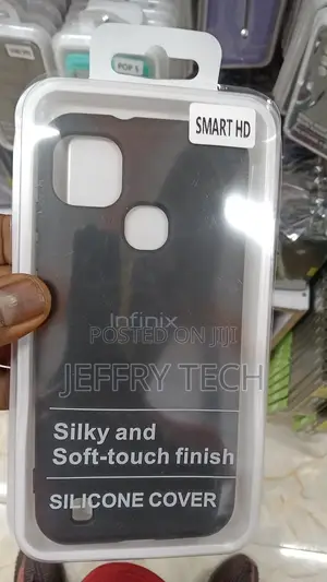 Silicone Back Case for Infinix Smart HD - Black