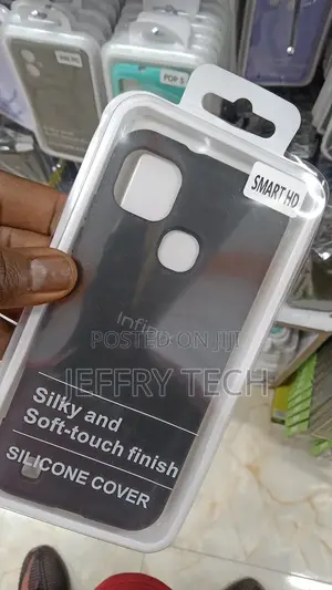 Silicone Back Case for Infinix Smart HD - Black