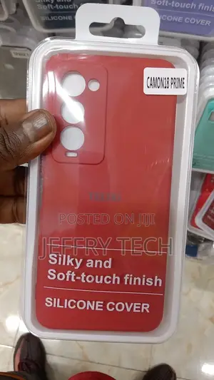 Tecno Camon 18 Prime Case Back Cover Shockproof Silicone