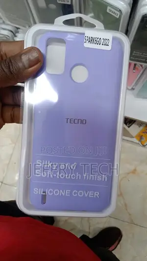 Silicone Mobile Cover Case for TECNO Spark 6 Go Camon 16 Pro