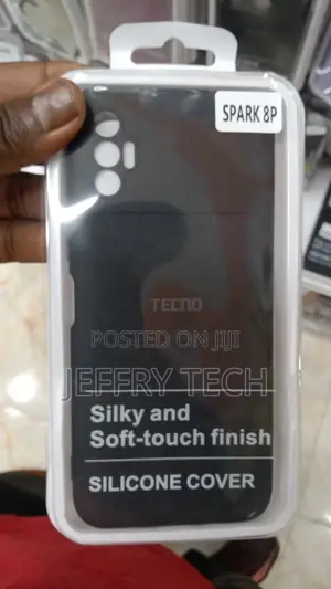 Full Matte Tpu Gel Cover for Tecno Spark 8P Back Cover Case