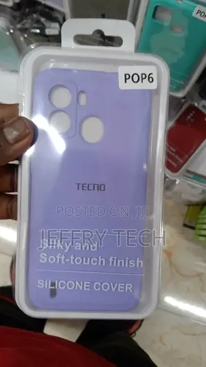 Silicone Cover for Tecno Pop 6 Pro, Silicone Cover