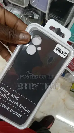 Tecno Spark 9 Pro Case, Slim Smooth Soft Silicone Shockproof