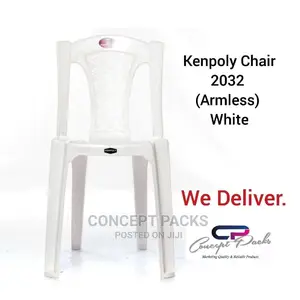 Kenpoly Chair 2032 (Armless) White