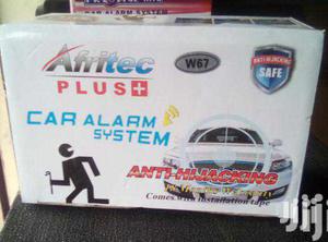 New Brand Afritec Car Alarm With Cut Off, Free Installation.