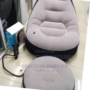 Inflatable Seat With Foot Rest
