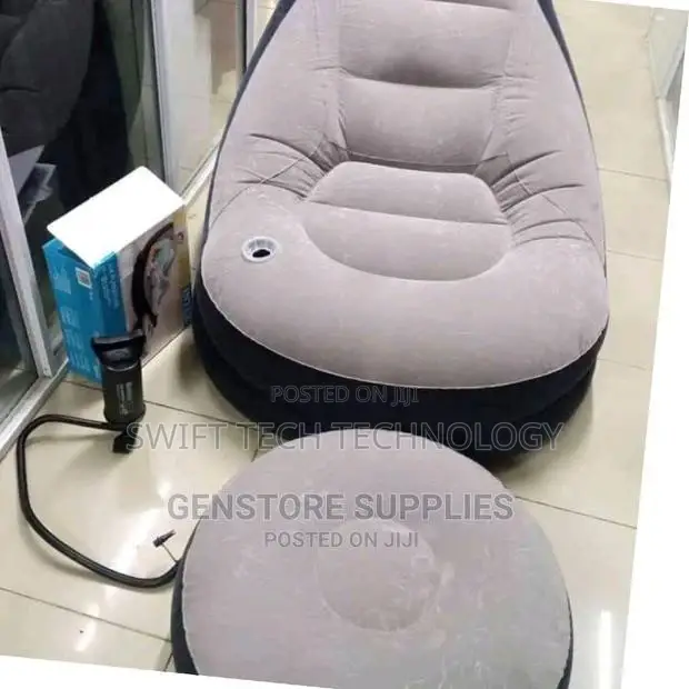 Inflatable Seat With Foot Rest