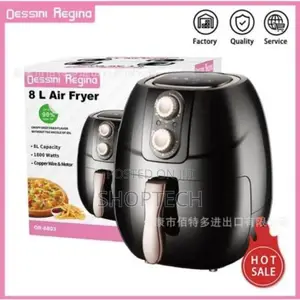 Dessini Multifunctional 8L Electric Air Fryer-1800w Power
