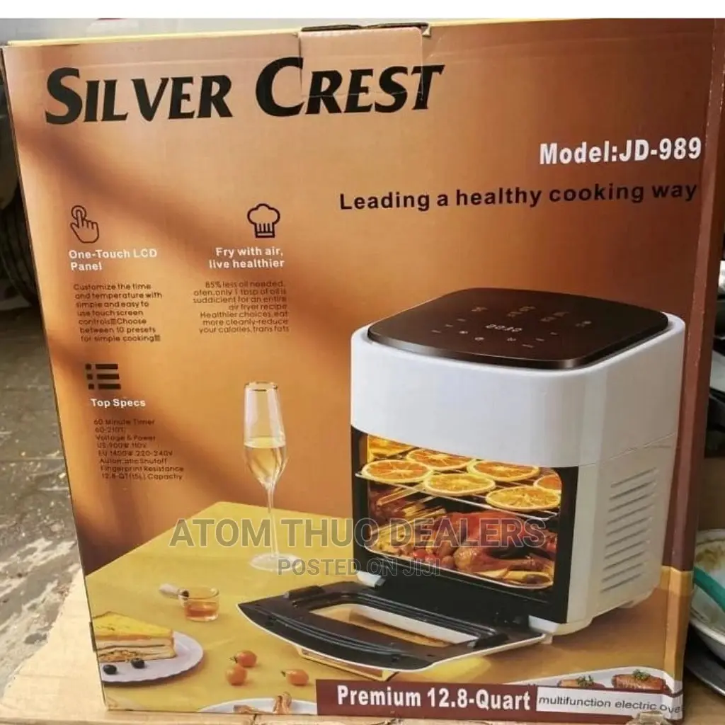 *_15 Litre Silver Crest Air Fryer*_ 
