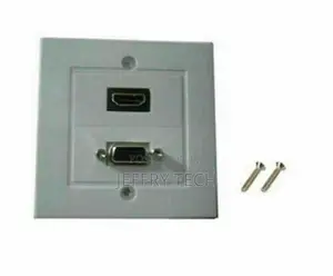Hdmi-Compatible VGA Wall Face Plate Great Ideal In-Wall Inst