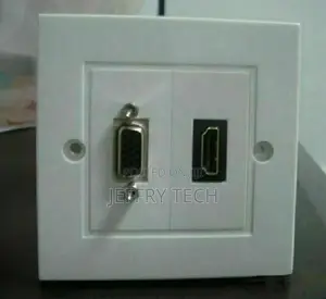 Hdmi-Compatible VGA Wall Face Plate Great Ideal In-Wall Inst