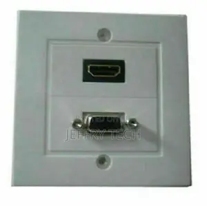 Hdmi-Compatible VGA Wall Face Plate Great Ideal In-Wall Inst