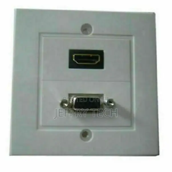 Hdmi-Compatible VGA Wall Face Plate Great Ideal In-Wall Inst