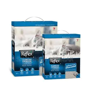 Reflex Plus Unscented Litter for Sensitive Cats - 6L
