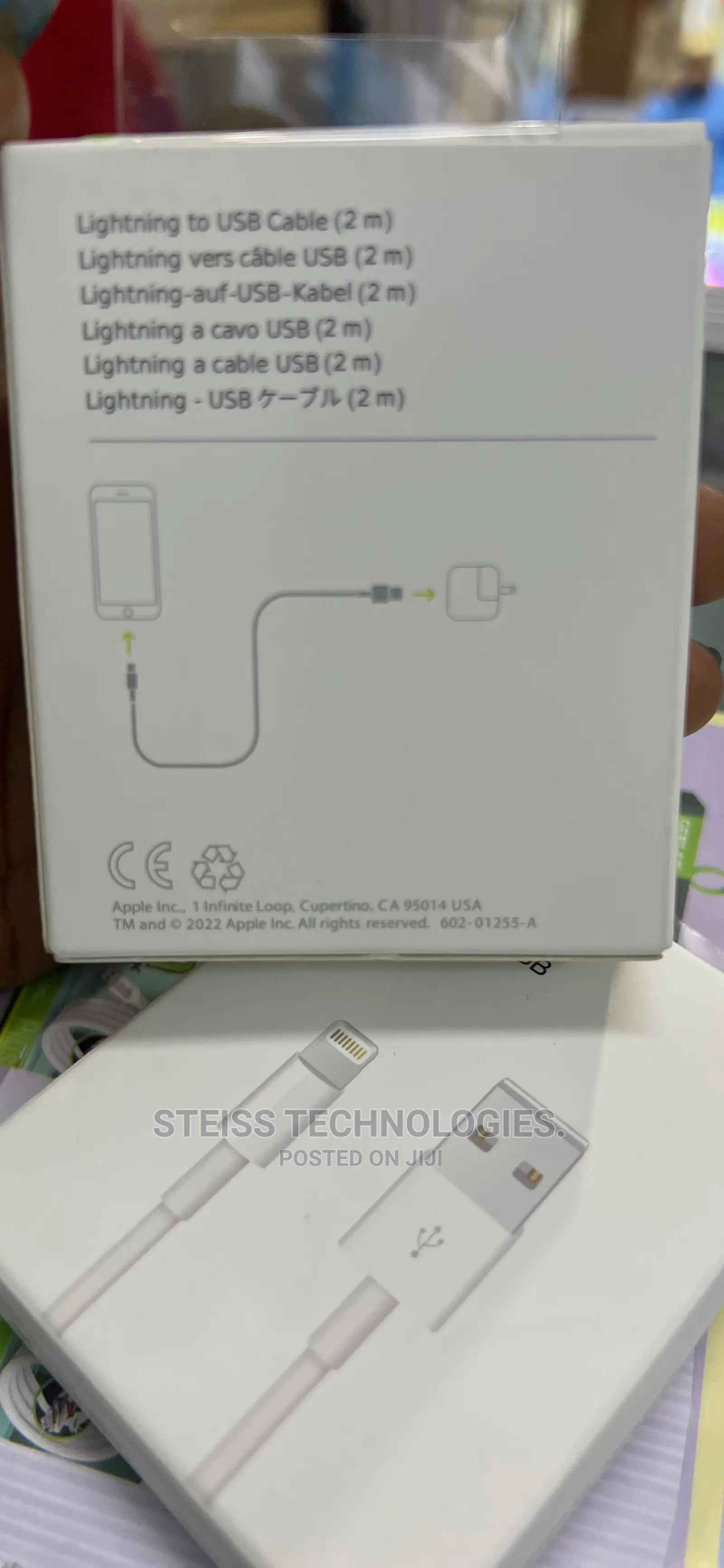 2metres iPhone Cables.