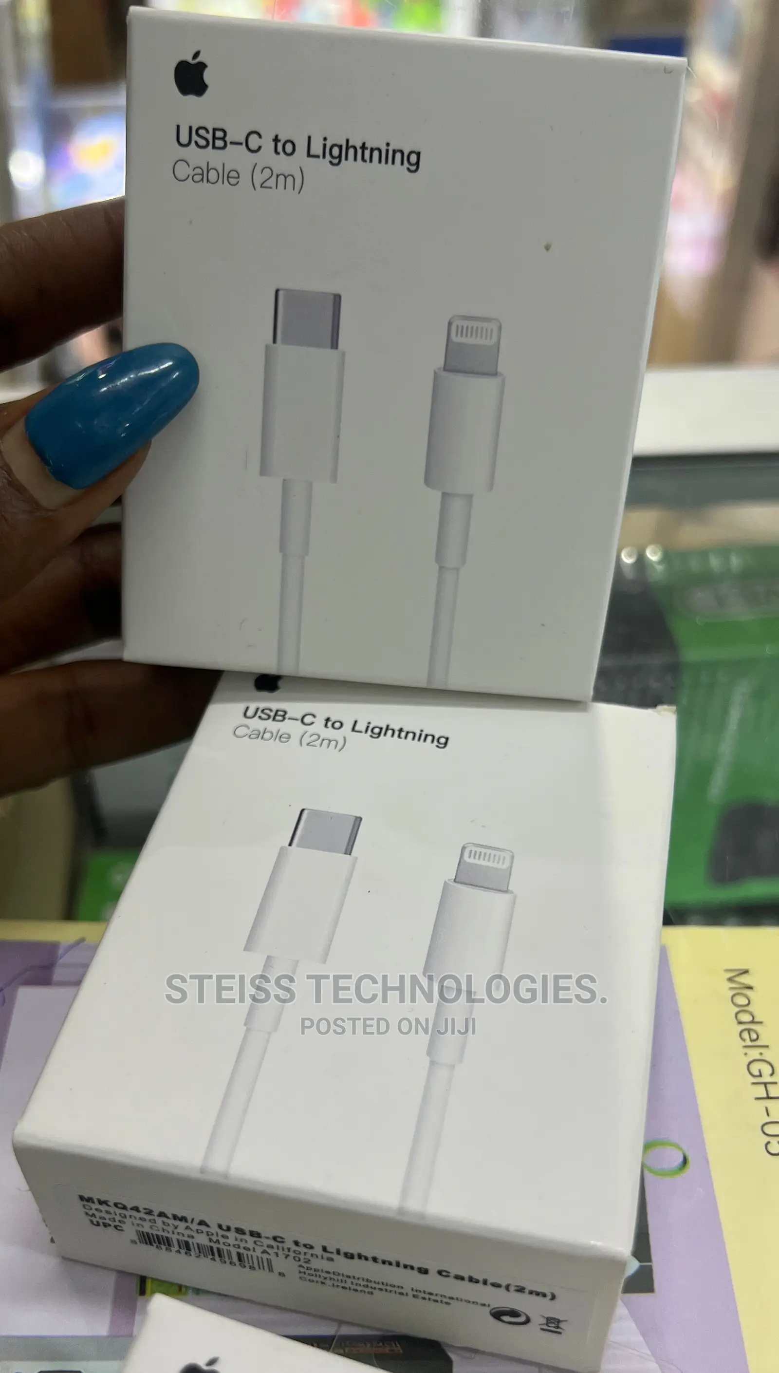 Usb C to Lightning 2metres.
