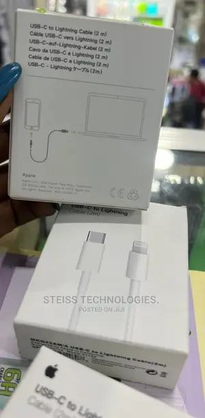 Usb C to Lightning 2metres.