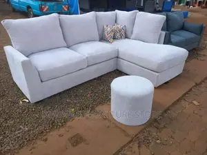 L Shape Sofa and a Table
