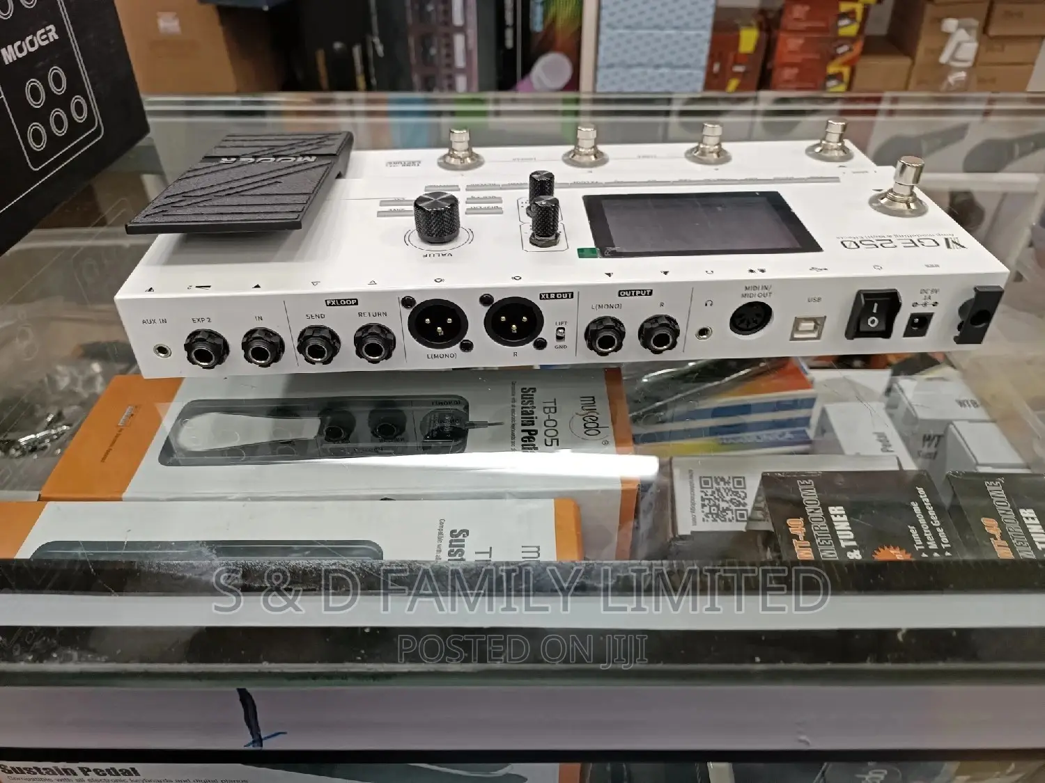 MOOER GE250 Multi Effects Processor