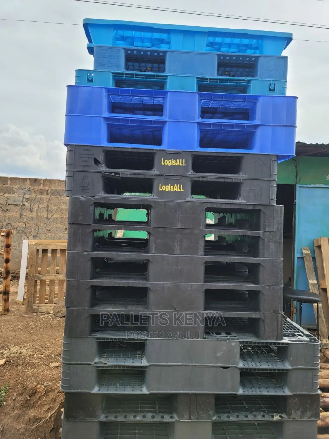 Plastic Pallets- In Good Condition.