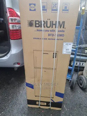 Bruhm Double Door Refrigerator, 150L BFD-150MD