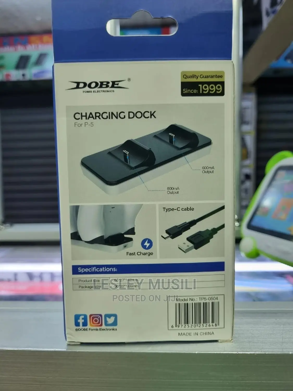 Dobe Ps5 Charging Dock