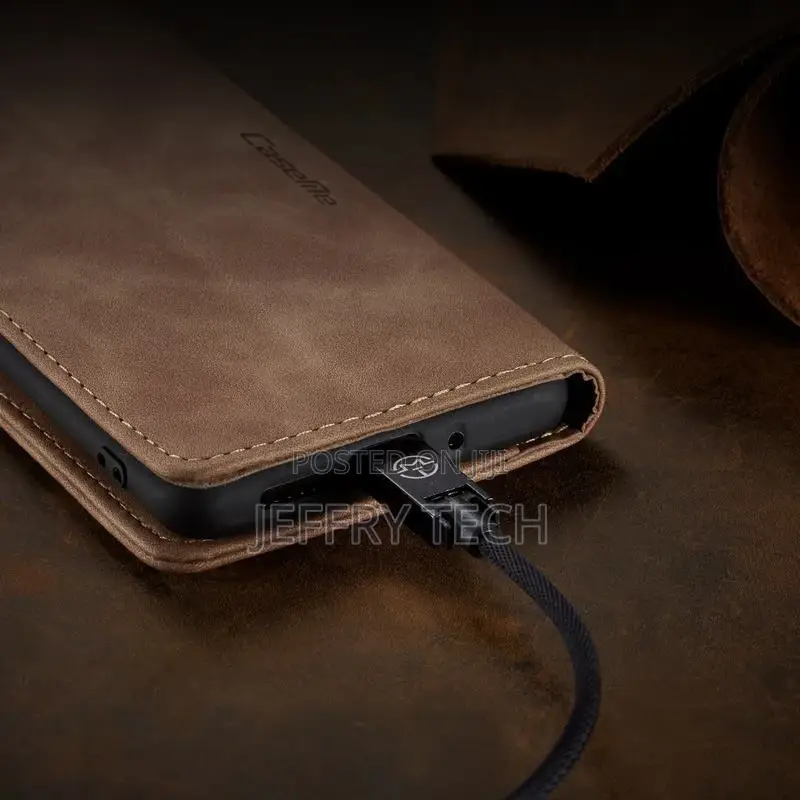 Luxury Magnetic Flip Case P30 Lite Leather Wallet