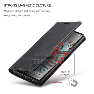 Pixel 6 Case Flip Leather Phone Cover for Google Pixel 7pro