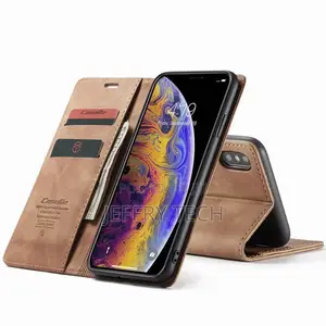 Leather Case for iPhone 7/8/Se 2020 Luxury Magnetic Flip