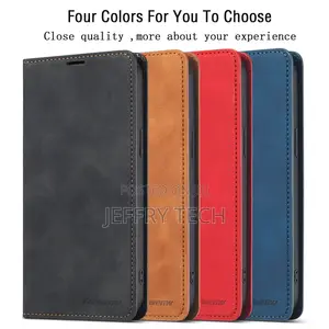 S21 Case Leather Flip Phone Cover Cases for Samsung S21