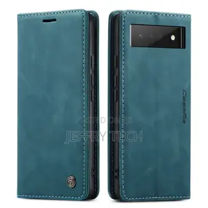 Google Pixel 6 Pro Leather Case,Caseme Retro Purse Luxury Ma