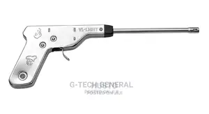 Generic Unique Powerful Unique Gas Lighter Gun - Silver
