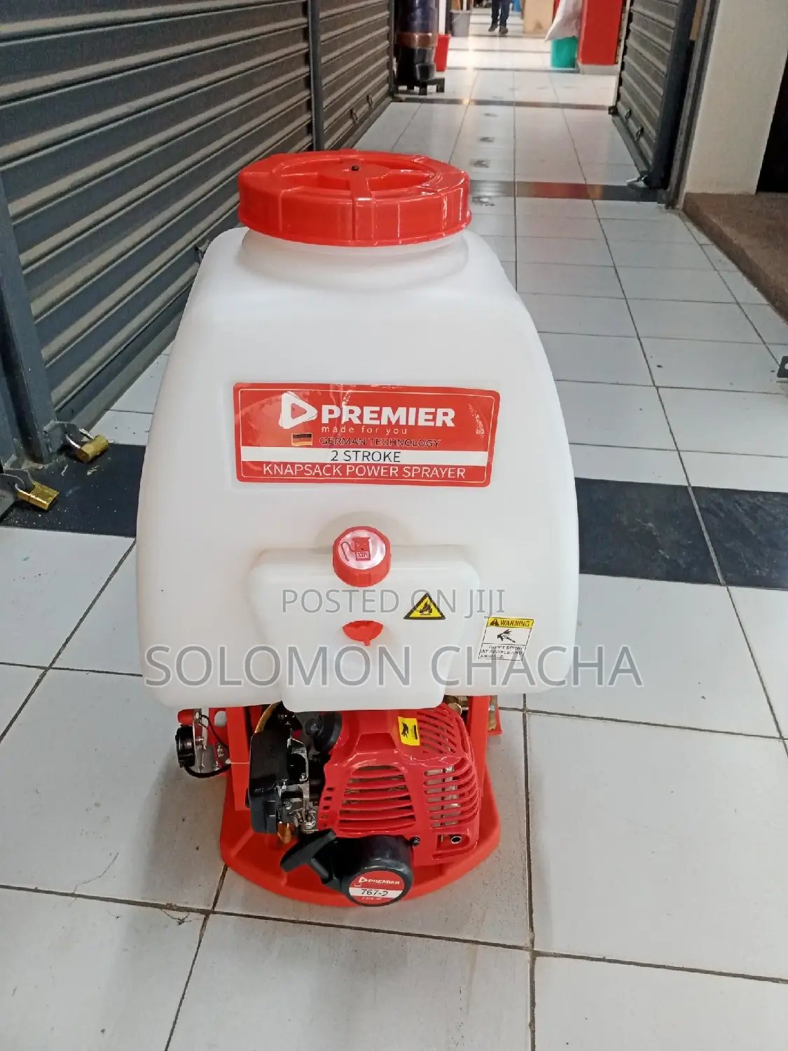 Premier Knapsack Power Sprayer 2 Stroke Engine