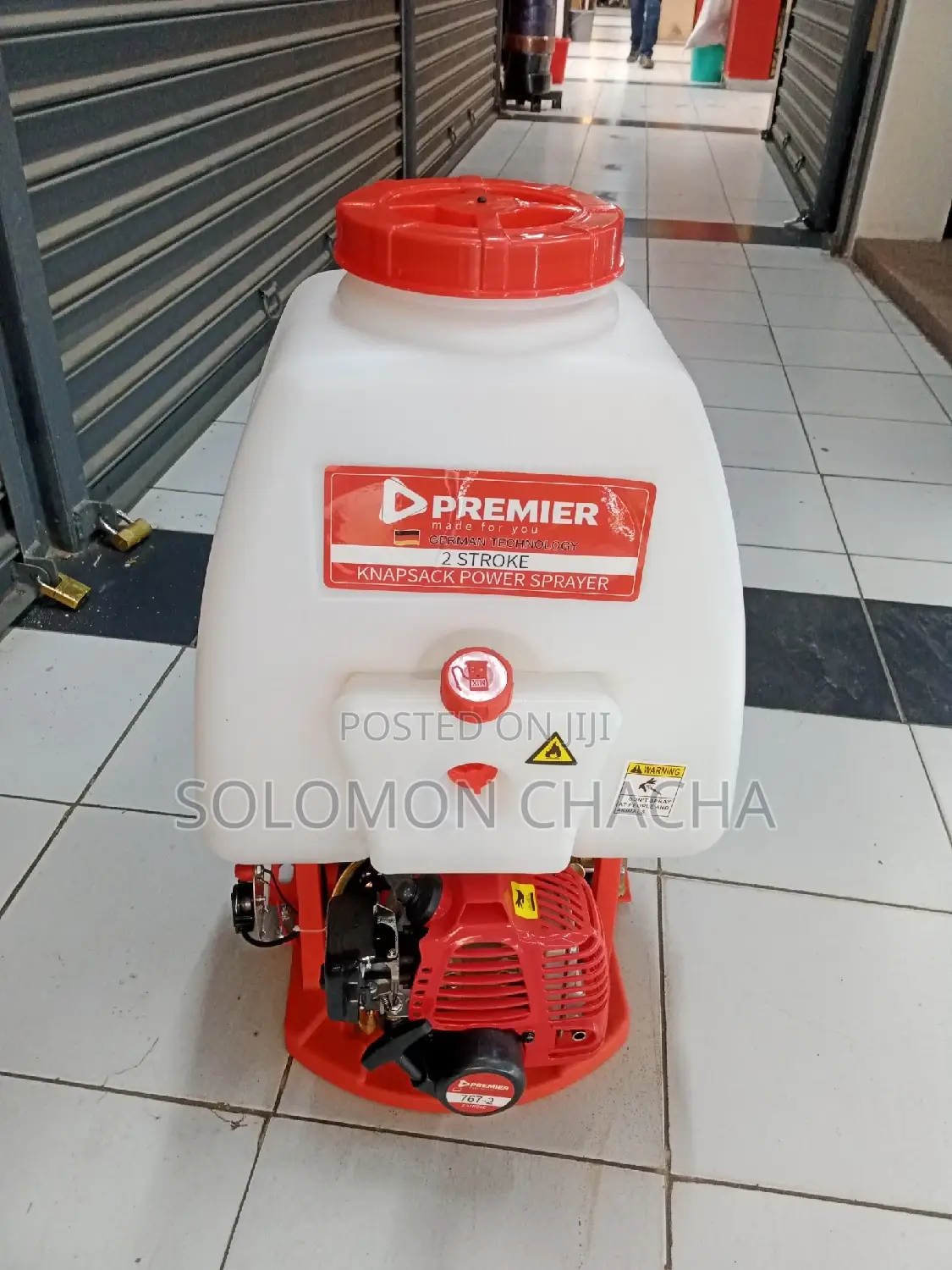 Premier Knapsack Power Sprayer 2 Stroke Engine