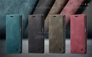 Samsung Galaxy S23 S22 S21 S20 Ultra Case Leather Magnetic F