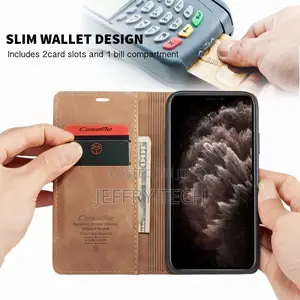 Leather Wallet Bumper Phone Cover Case for iPhone 11 Pro Max