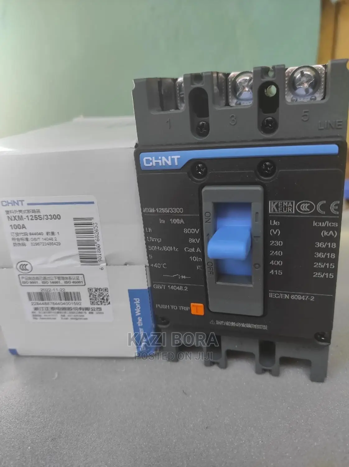 400a 3pole McCb Chint