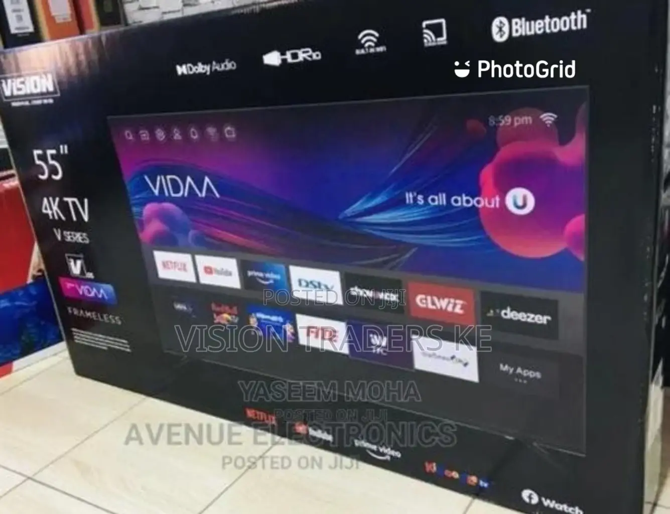 Vision 55 Inches Smart Android Tv+ Free Wall Mount