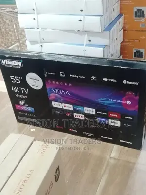 *Vision Plus 55 Inches Smart Android Tv.