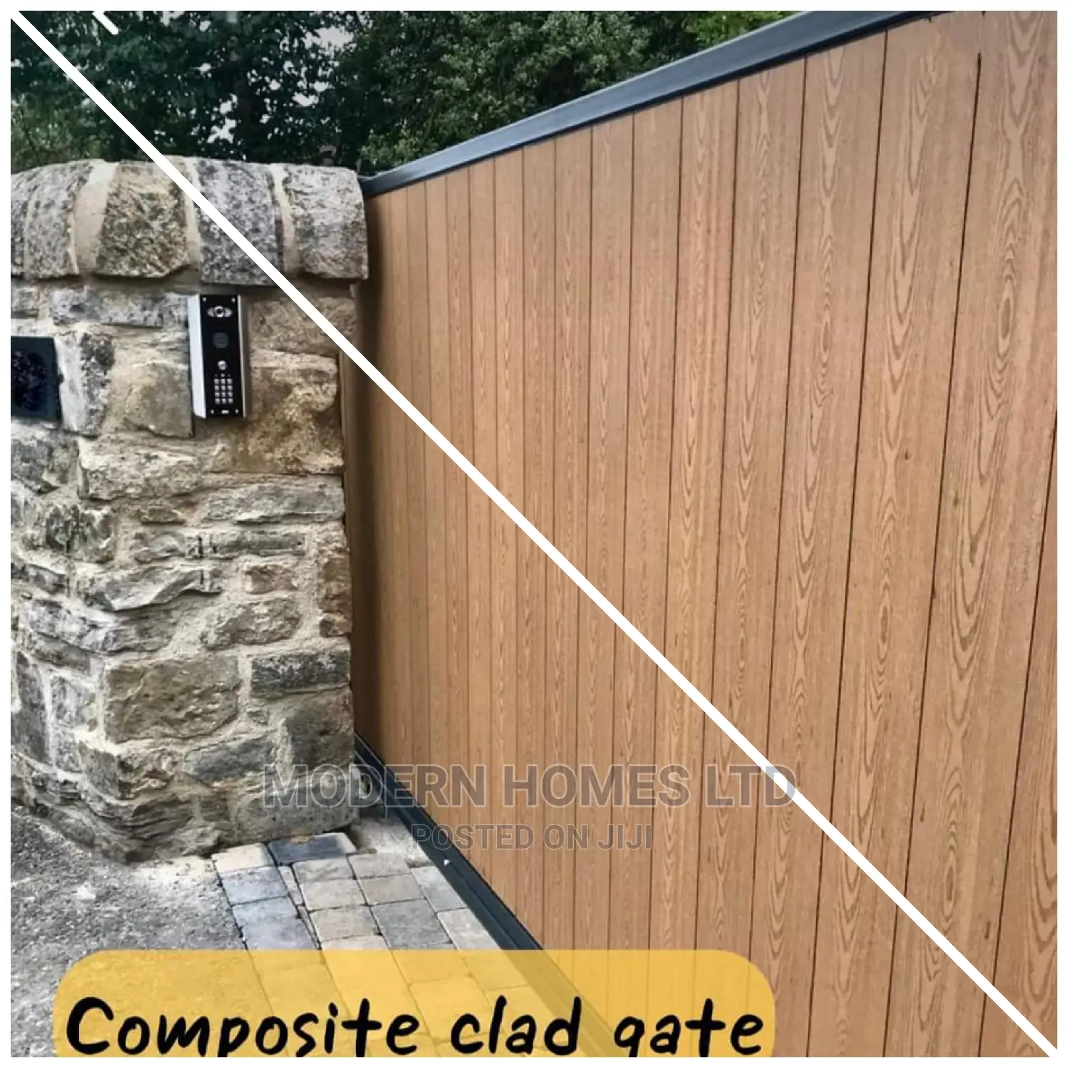 Composite Clad Gate