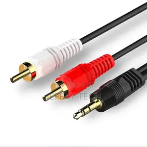 RCA Cable Jack 3.5 to RCA Audio Cable 3.5mm Jack to 2RCA 5m
