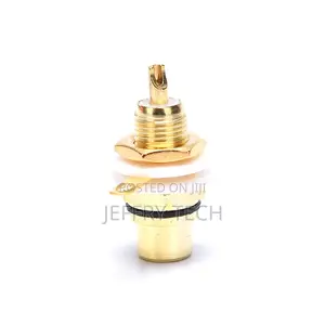 RCA Connector RCA Female Socket Connector Chassis Panel Moun