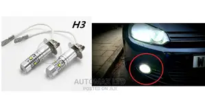 H3 Fog Lamp LED Bulbs. For Toyota,Nisssan,Subaru,Vw,Mazda