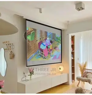 Easy to Pull Down and Position Manual Projection Screen