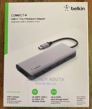 Belkin USB C Multiport Adapter 7in1
