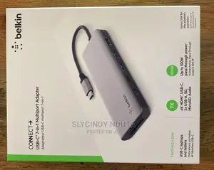 Belkin USB C Multiport Adapter 7in1