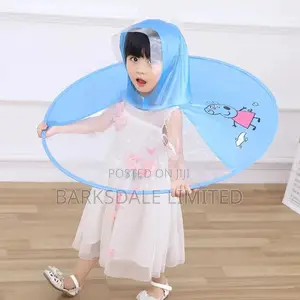 Kids Raincoats Baby Children Umbrella Hat Jacket